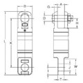 8-304 / Angular Contact Bearing Swivels